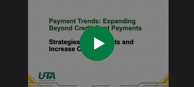 Payment Trends webinar