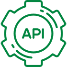 API support across  multiple applications and platforms